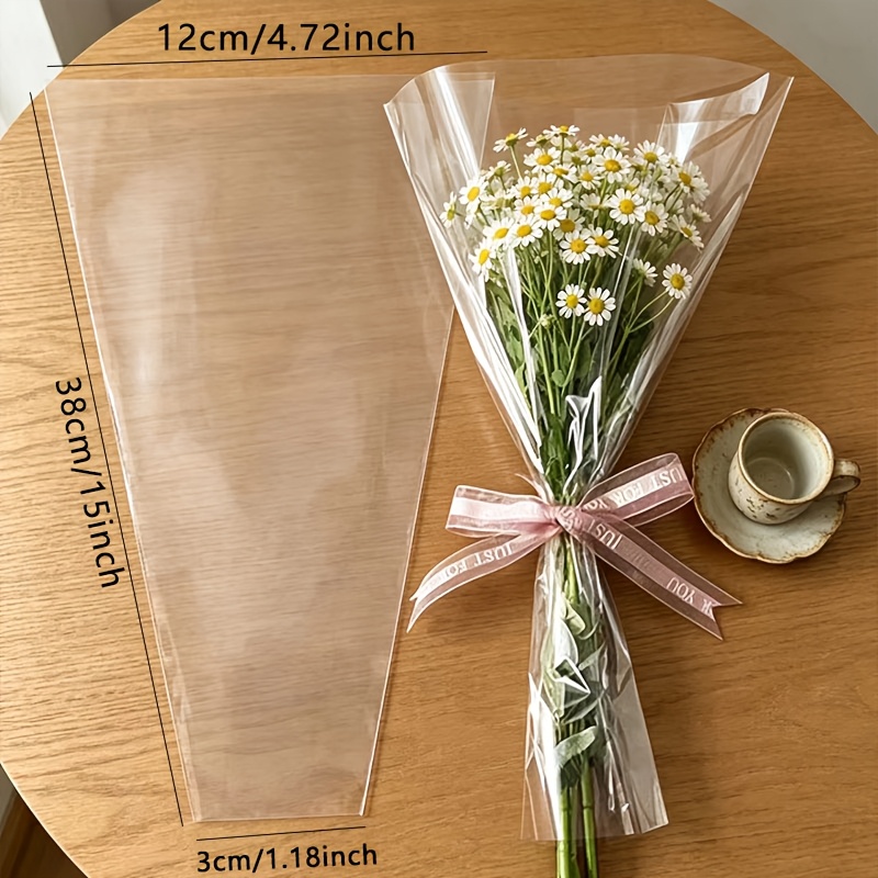 Event Party Shop - 52 sacchetti trasparenti in plastica per