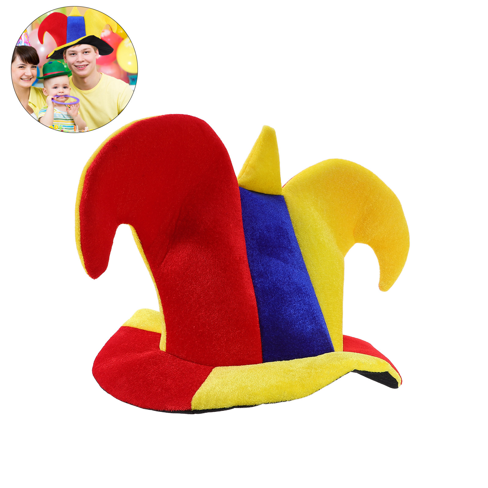 Party Hat Cone - Cappello da Clown Divertente per Adulti,