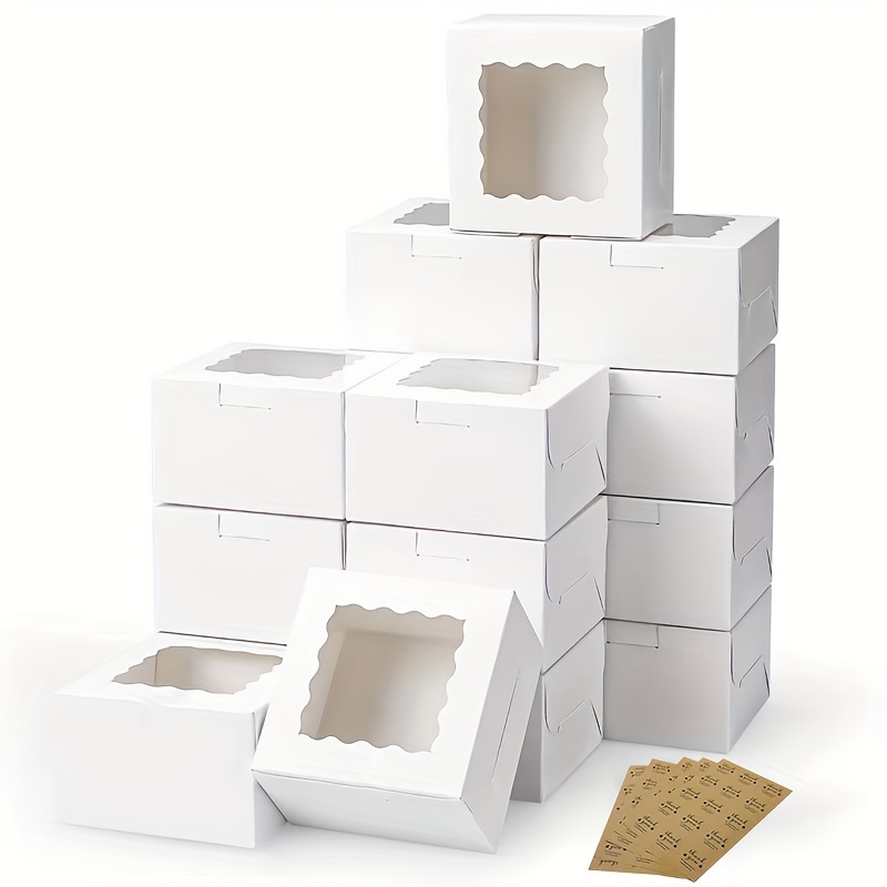 Event Suppliers - 10 Pezzi Scatole in Carta Kraft