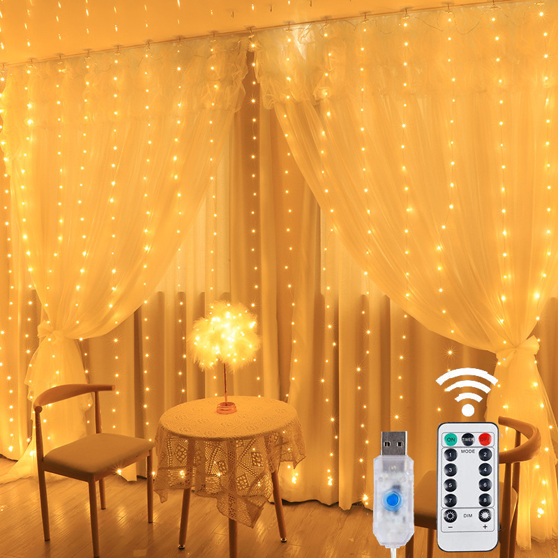Eve Party - USB LED Tenda String Light Decorazioni