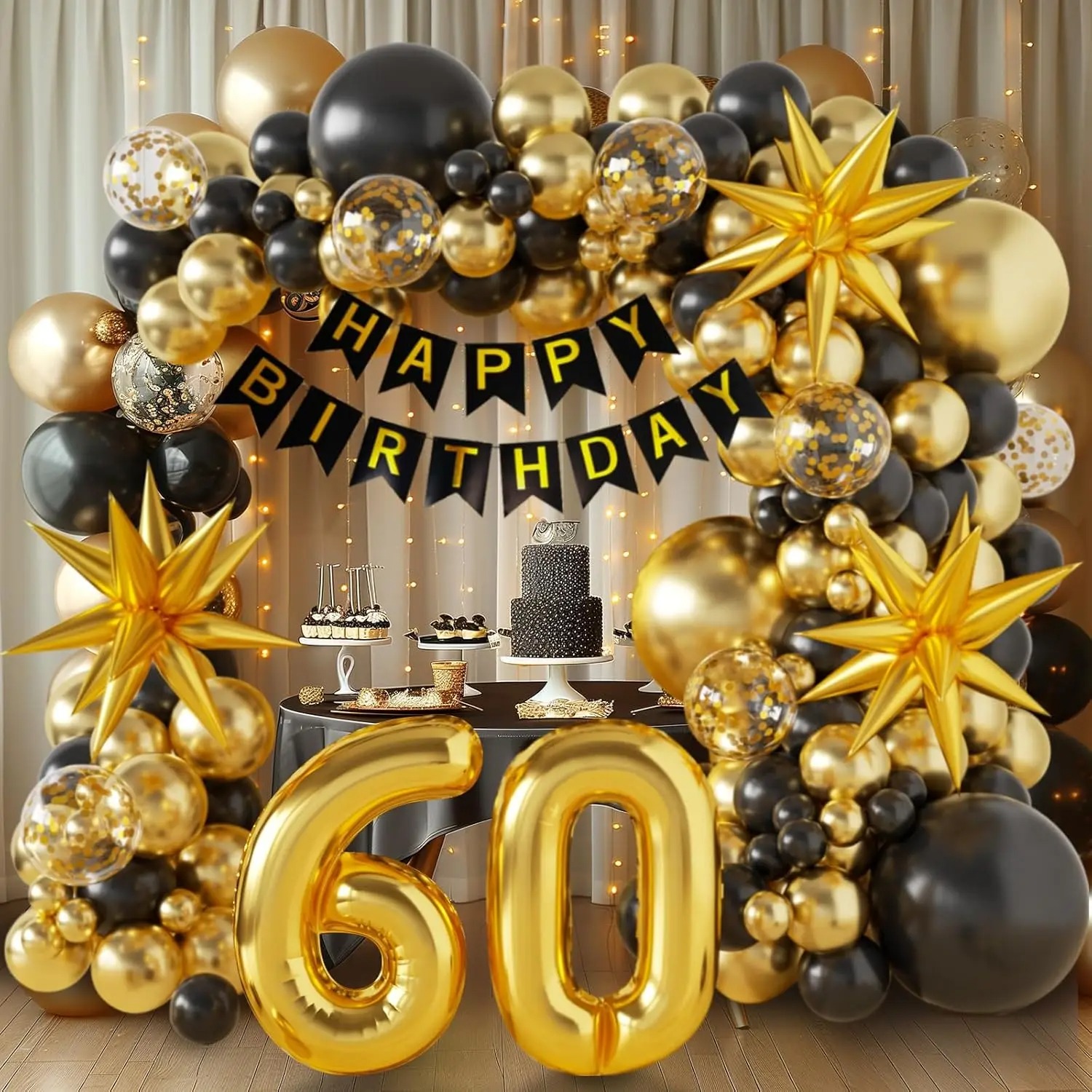 Decorazioni per il 40°/50°/60° - Party Banner Gold recensione e prezzo