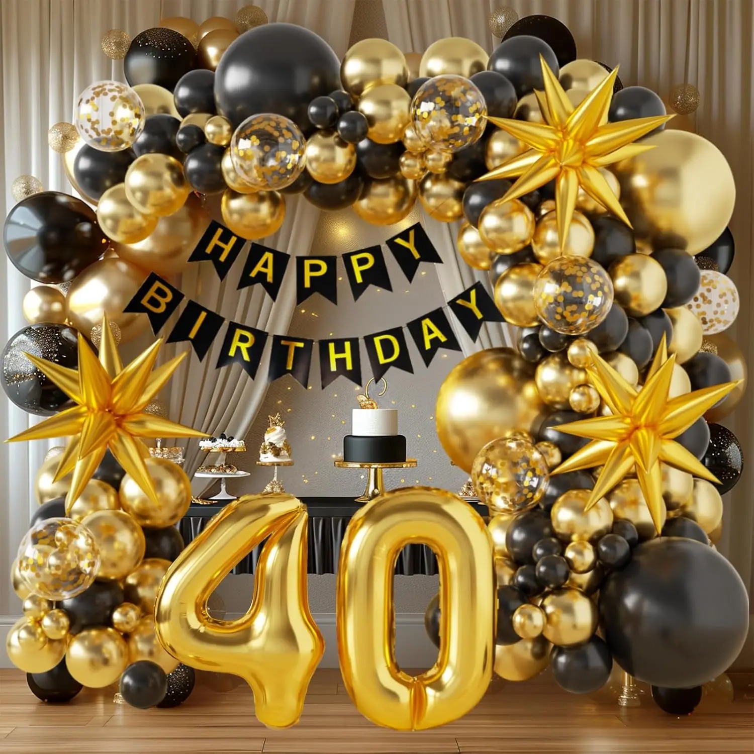 Decorazioni per il 40°/50°/60° - Party Banner Gold recensione e prezzo
