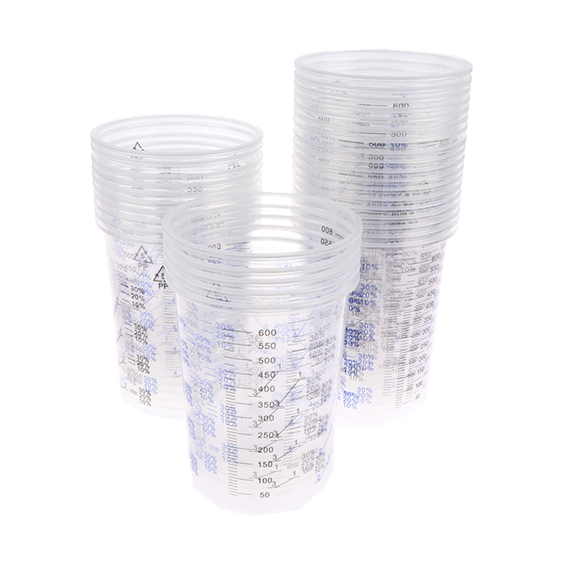 Set di 50 Bicchieri Calibrati  - Plastic Cup 50Pcs recensione e prezzo
