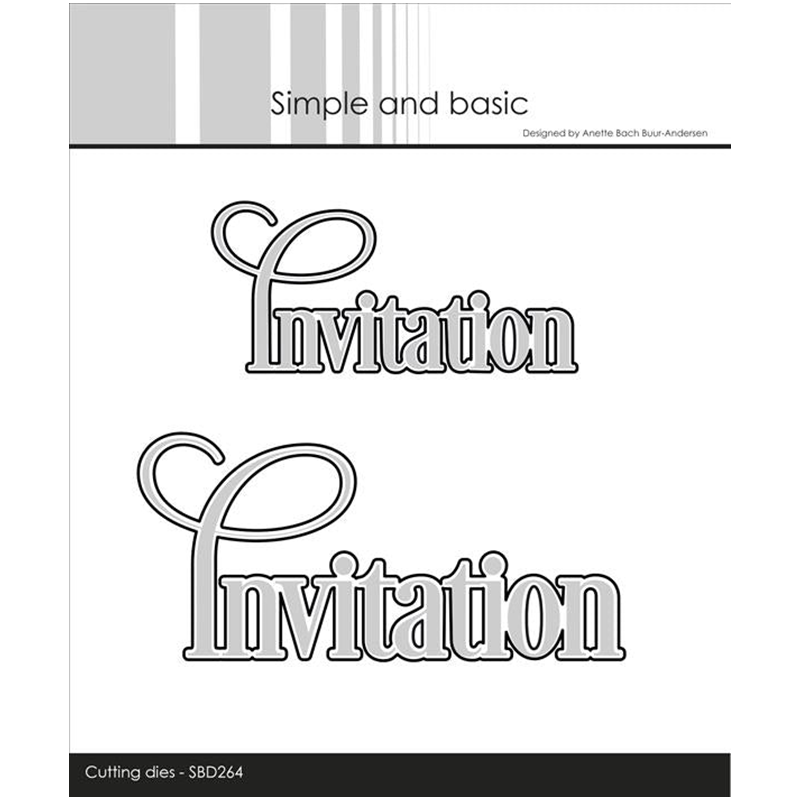 Parole di invito Fustelle in m - Papercraft Supply Invitation recensione e prezzo