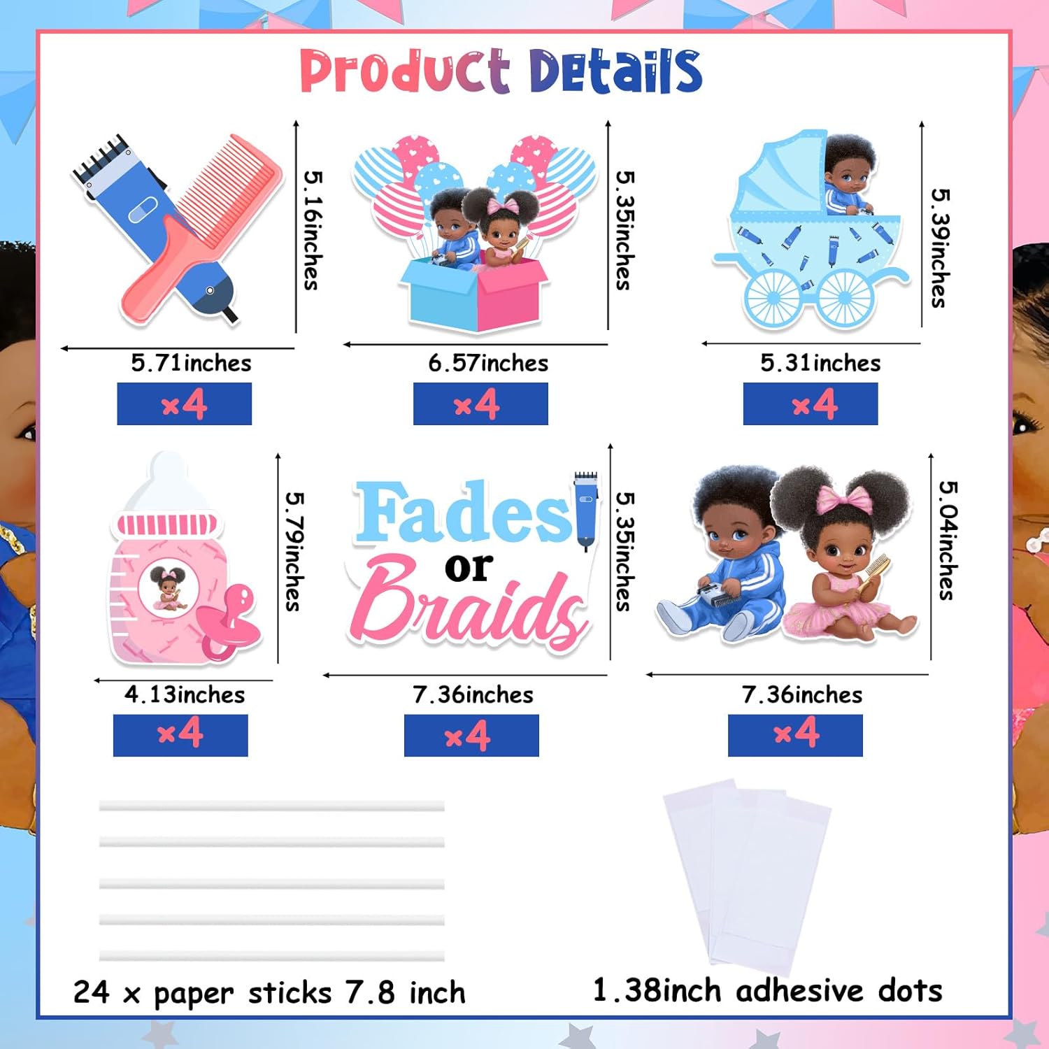 1 set di decorazioni per rivel - Centerpiece Stick recensione e prezzo