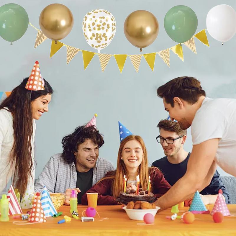 Set di decorazioni di complean - Party Banner Gold recensione e prezzo