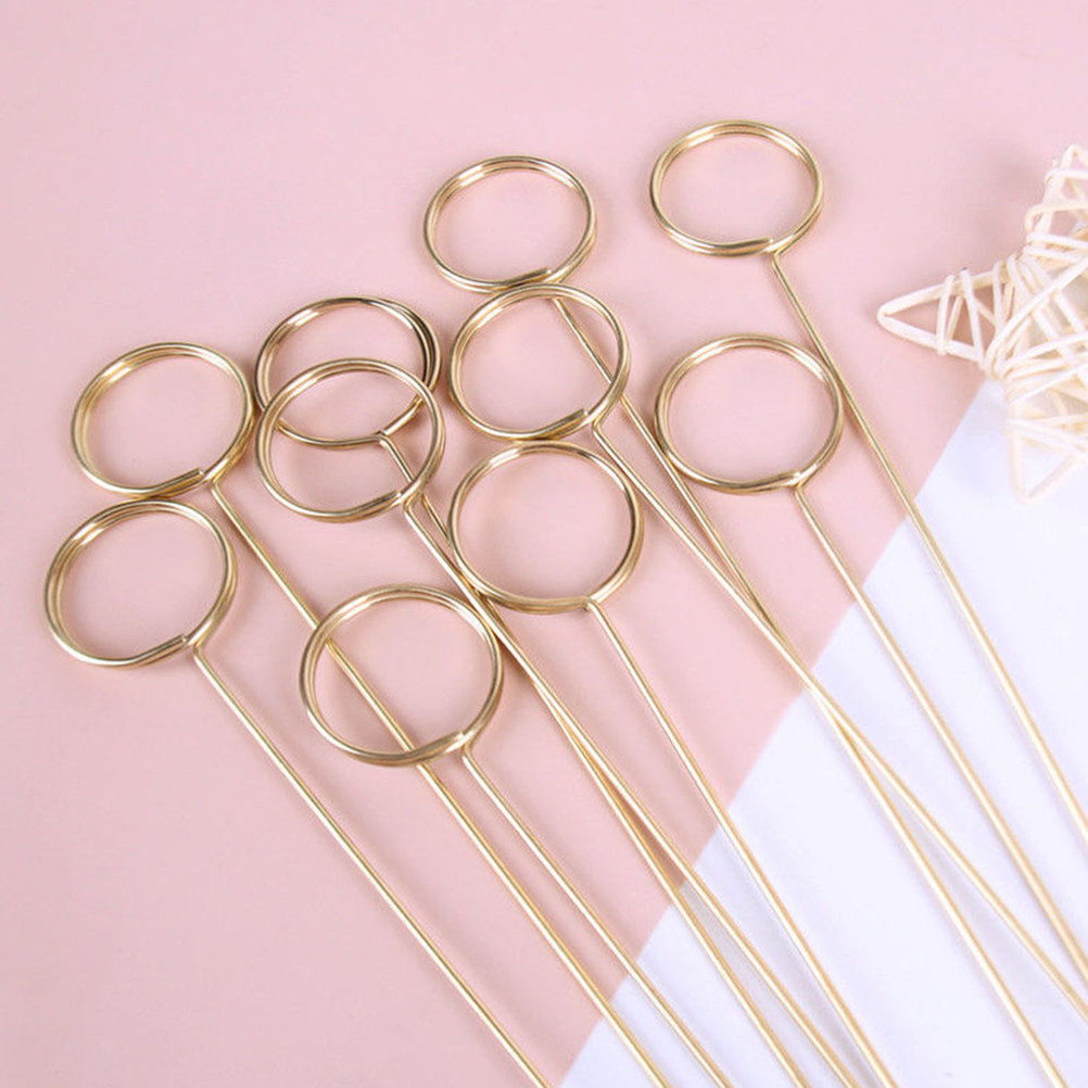 40 Pezzi Eleganti Porta-Cartel - Centerpiece Stick recensione e prezzo