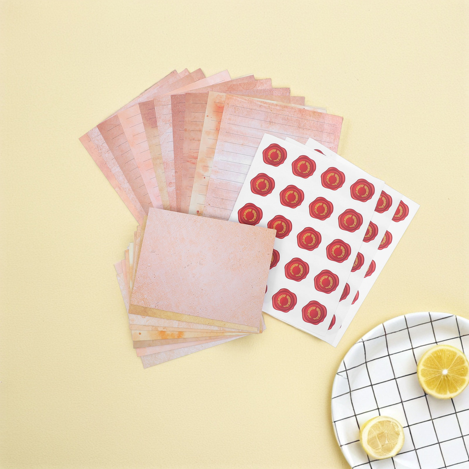 1 Set di Carta da Lettere Vint - Papercraft Supply Invitation recensione e prezzo