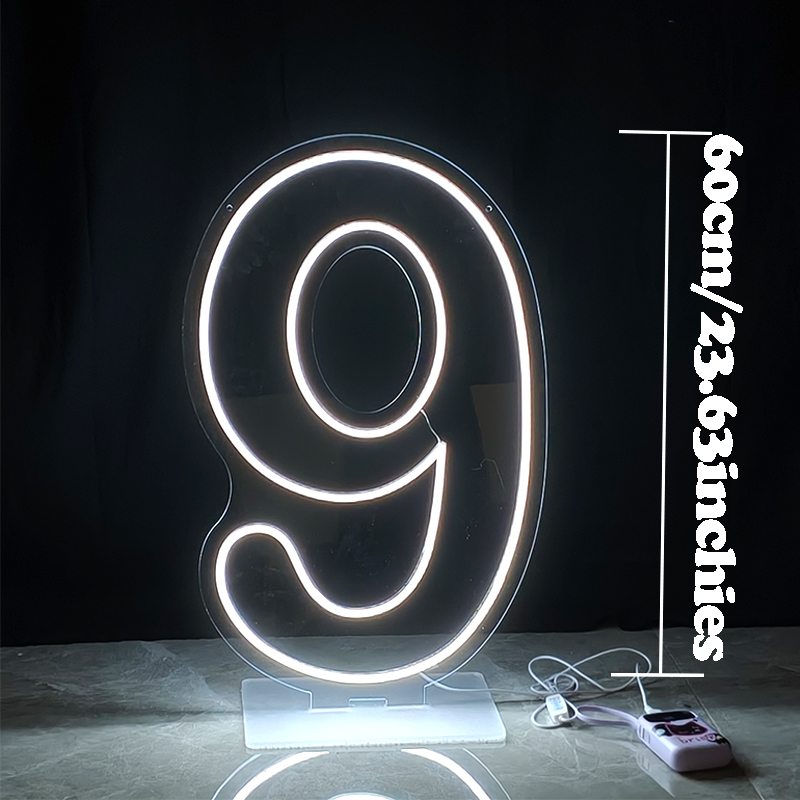 Insegna al neon con numeri gra - Neon Sign Party recensione e prezzo