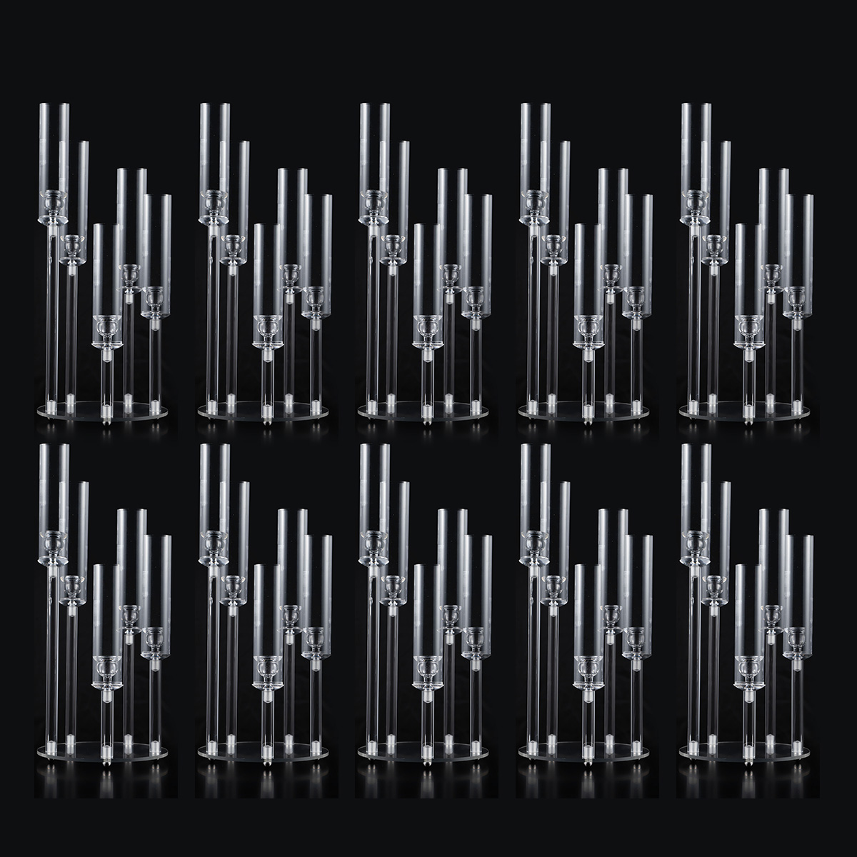 Portacandele in Acrilico Trasp - Centerpiece Stick recensione e prezzo